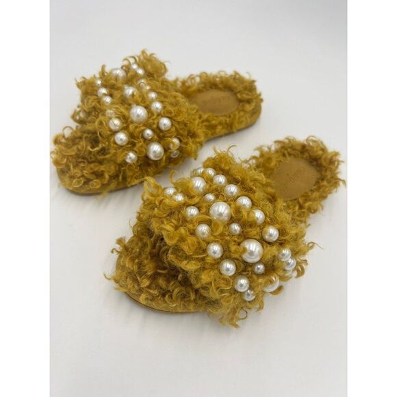 Brand New Cat & Jack Gold/‎ Adeline Sandals For Girls Size 13 - Picture 6 of 7